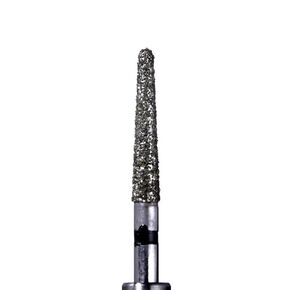 Mydent 856L-018SC Defend FG Friction Grip Long Round End Taper Super Coarse Grit Diamond Burs 10/Pk in Kuwait