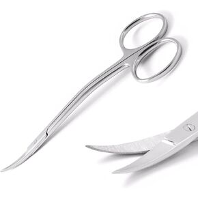 Dental Surgical La Grange Curved Scissors Stainless Steel Precision Suture Soft Tissue Trimming Instrument Reusable Autoclavable in Kuwait