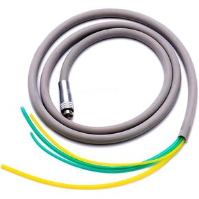 Dental Silicone Handpiece Tubing with 2/4 Holes Flexible Durable Air Turbine Hose Connector for High/Low Speed Dental Handpieces (2 Holes) in Kuwait