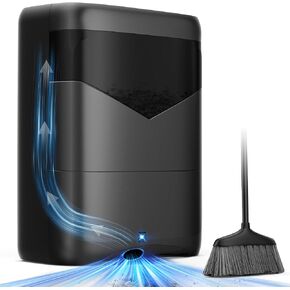 مكنسة كهربائية أوتوماتيكية بدون لمس من LyriFine Pro، مكنسة كهربائية للشعر بقوة 20 كيلو باسكال، سريعة جدًا وقوية لصالونات التجميل وأغذية شعر الحيوانات الأليفة، وأجهزة استشعار تلقائية، مكنسة كهربائية ذات سعة كبيرة 6 لتر، بدون كيس، وضعين in Kuwait