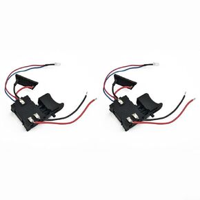 Push Button Trigger Switch with Dustproof Control for Electric Drills 7 2 24V Compatible with Various Models for Replacement in Kuwait