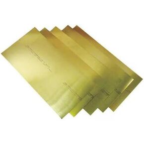 17545 Compatible with Precision Brand Brass Shim Stock Assortment 6" X 12" Pack of 12 in Saudi Arabia