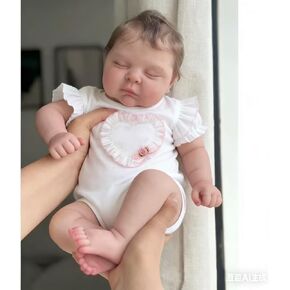 Angelbaby Real Newborn Reborn Baby Baby Girl Girl Doll 20inch واقعية مصنوعة يدويًا ناعمة مرجحة من السيليكون دمية طفل عظم in Kuwait