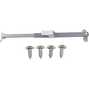 Tnfeeon Casement Window Hinges, Aluminum Alloy Stainless Steel Window Stopper, Easy Install Stay with Pre Drilled Holes, Wind Support for Home Office Library (03 Style) in Kuwait