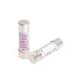 5pcs HC10aR 10X38MM 32A 30A 25A 20A 15A 12A 11A 10A 8A 6A 5A 4A 3A 2A 500MA 630MA 400MA 690V FUSES 1000V 500V(Color:10A,Size:1000V) in Kuwait