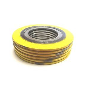 Sterling Seal & Supply SSS 9000IR.500304GR2500X6 Spiral Wound Gasket with 304SS Inner Ring, 1/2" Pipe Size x 2500# Class Flange x 304SS/Flexible Graphite (Pack of 6) in Kuwait