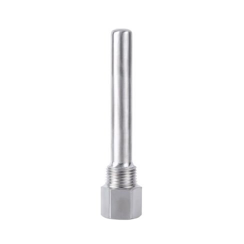 Ejoyous Thermowell، خيوط Thermowell من الفولاذ المقاوم للصدأ 1/2NPT لأجهزة استشعار درجة الحرارة للبيرة المنزلية in Kuwait