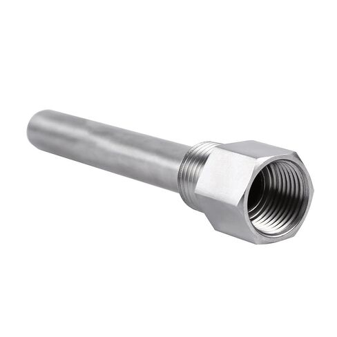 Ejoyous Thermowell، خيوط Thermowell من الفولاذ المقاوم للصدأ 1/2NPT لأجهزة استشعار درجة الحرارة للبيرة المنزلية in Kuwait