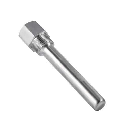 Ejoyous Thermowell، خيوط Thermowell من الفولاذ المقاوم للصدأ 1/2NPT لأجهزة استشعار درجة الحرارة للبيرة المنزلية in Kuwait