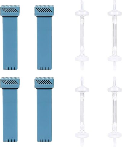 4 Pack Carbon Filter Cartridge and Check Valve Replacement Kit for Home Air Equipment Maintenance in Kuwait