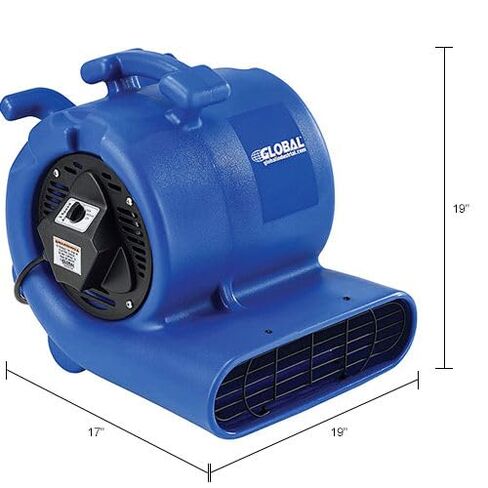 Global Industrial Floor Dryer, 3 Speed, 3/4 HP, 2800 CFM in Kuwait