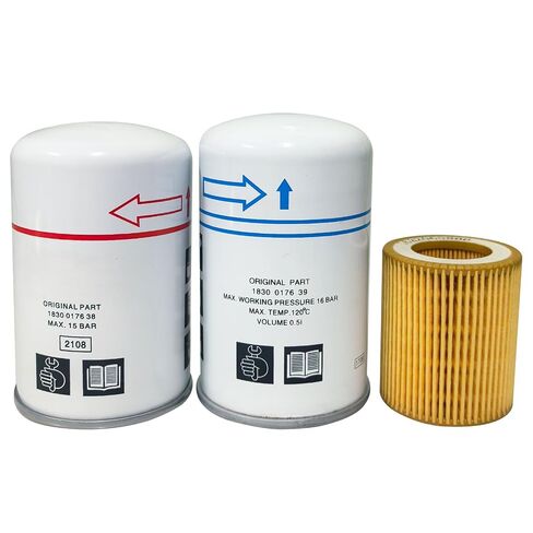 Filter Kit 1830017639 1622065800 1830017638 Compatible for Air Compressor Filter Replacement in Kuwait