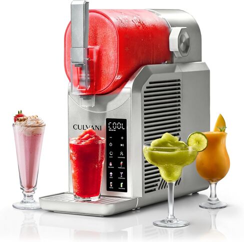 Slushie Machine for Home 68 Oz— Chillux Slushy Machine with 6 Preset Modes (No Ice Needed) — Frozen Drink Machine for Margaritas, Frappes & More in Kuwait