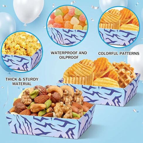 24Pcs Kpop Theme Food Trays Demon Energy Patter Disposable Snack Bowls for Party Serving Trays for Kpop Music Themed Birthday Party Decorations in Kuwait