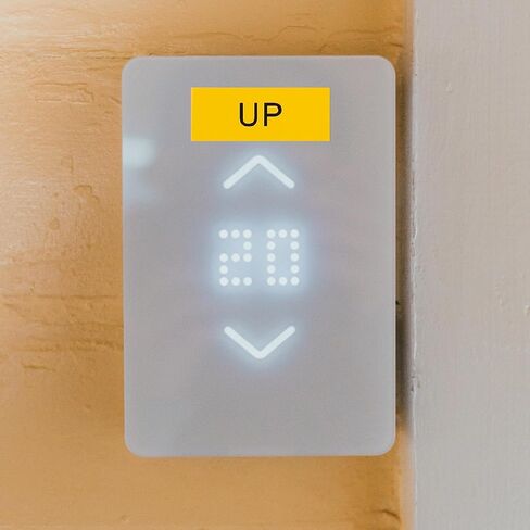 NUOBESTY 20pcs Yellow Pvc Machine Label Stickers with Non-setting Adhesive, Easy to Remove, Suitable for Flat Clean Untextured Surfaces, for Kitchen and Office Safety Warning in Kuwait