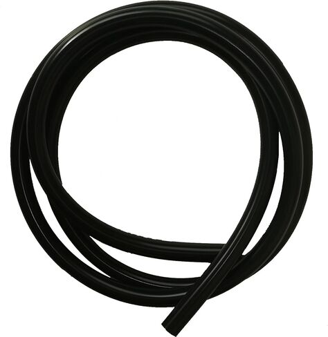 Silicone Tubing 3/8" ID x 1/2" OD-3ft, Food Grade Silicon Tube Flexible High Temp Pure Silicone Hoses for Home Brewing,Wine making,Black in Kuwait