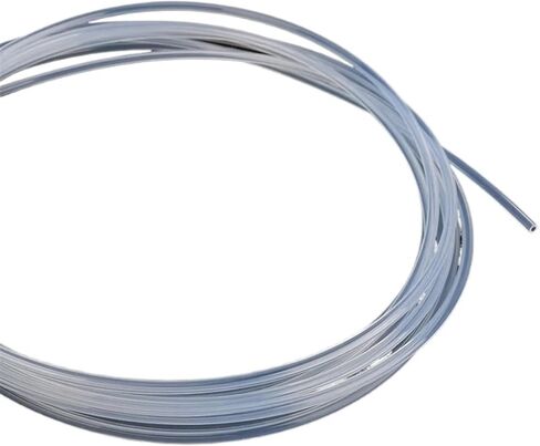 PTFE Tube Rigid Tubing White convey bendable,Style A,ID1.0 OD2.0mm in Kuwait