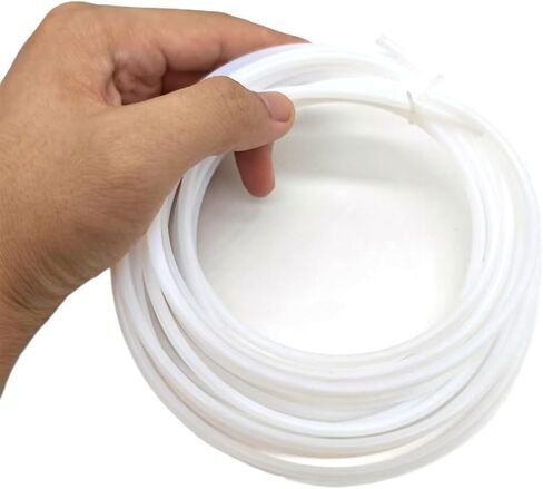 PTFE FEP أنبوب ID 0.5 مللي متر 1 مللي متر 2 مللي متر 2.5 مللي متر 16 مللي متر 18 مللي متر 20 مللي متر خرطوم معزول أنبوب صلب 600 فولت نقل قابل للانحناء ، أبيض ، ID 4 مللي متر × 6 مللي متر OD in Kuwait