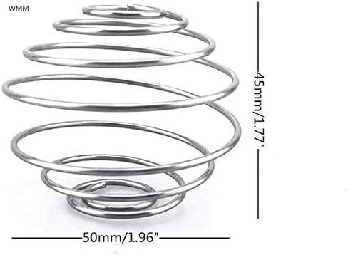 2.1-Inch Large Size Shaker 4 Pcs Balls for Cocktail glass and Protein Shakes,Milkshake and Salad Dressing,304 Stainless Steel Shaker Ball in Kuwait