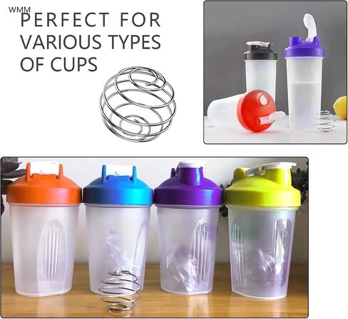 2.1-Inch Large Size Shaker 4 Pcs Balls for Cocktail glass and Protein Shakes,Milkshake and Salad Dressing,304 Stainless Steel Shaker Ball in Kuwait