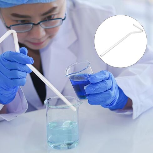 مجموعة قضبان توزيع الخلايا مكونة من 8 قضبان زجاجية مقاس 5.51 بوصة، قضبان زجاجية مختبرية مصقولة ناعمة لنشر ثقافة الخلايا والتجارب العلمية in Kuwait