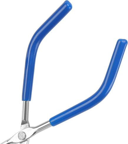 SHEUTSAN 6 Pack Beaker Tongs, 10.2 Inches Chrome Plated Steel with Blue Rubber Coated Ends, Flask Pliers for Lab and Testing in Kuwait