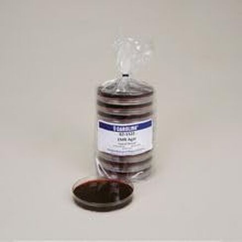 Eosin Methylene Blue Agar, Prepared Media Plates, 100 x 15 mm, Pack of 10 in Kuwait