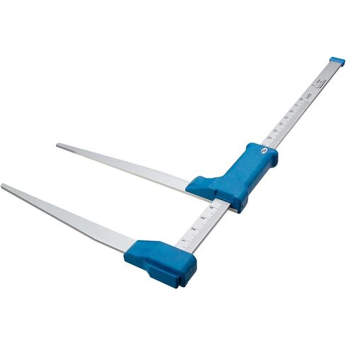 Mantax Blue Tree Caliper, Inches Only, 36", Graduated in 16ths on Both Sides, Heavy-Duty Aluminum Diameter Measuring Caliper for Forestry, Timber Cruising & Log Scaling in Kuwait