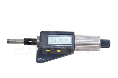 SHARS 0-1" Electronic Micrometer Head IP54 (Coolant, Water, and Oil Resistant), LCD Display, in/Metric New 303-2638 !] in Kuwait