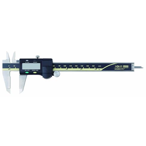 6 Inch (150mm) High Precision Stainless Steel Vernier Caliper – Ultra Fine 0.01mm / 0.0005" Accuracy Measuring Tool – Smooth Sliding Jaw, Locking Screw & Clear Dual Scale Measurement Tool in Kuwait