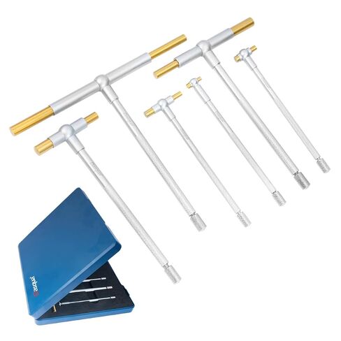 Dasqua 5911-0012 6 Piece TiN Coated 5/16 to 6" Telescoping Gage Set in Kuwait