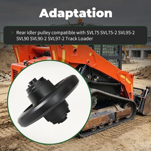 V0511-24103 Rear Idler Wheel Compatible with SVL75 SVL75-2 SVL95-2 SVL90 SVL90-2 SVL97-2 Track Loader in Kuwait