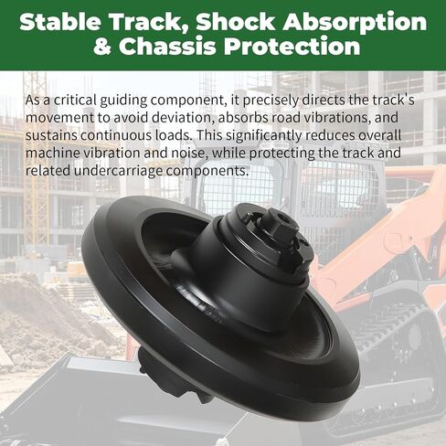 V0511-24103 Rear Idler Wheel Compatible with SVL75 SVL75-2 SVL95-2 SVL90 SVL90-2 SVL97-2 Track Loader in Kuwait