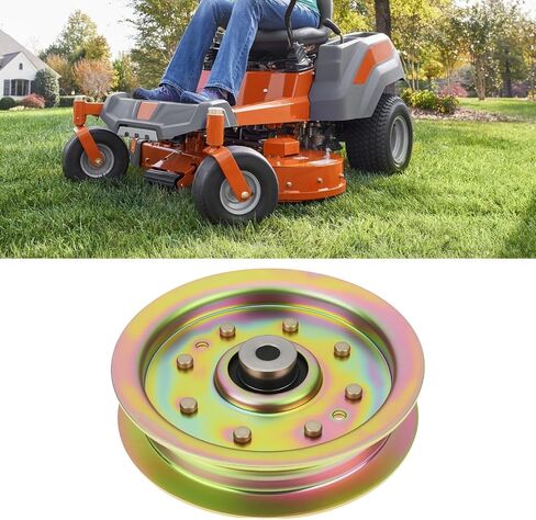 Rotary 9377 Flat Idler Pulley Replaces 753-08171 756-04129 Compatible with AYP Compatible with Craftsman in Kuwait