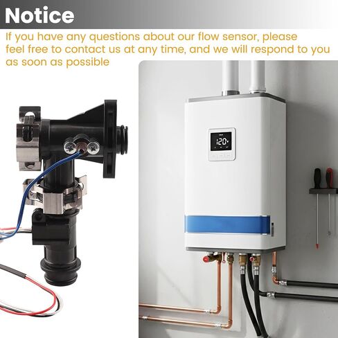 for Navien 30012033B Dhw Flow Sensor, Compatible with Navien Tankless Water Heater Parts in Kuwait