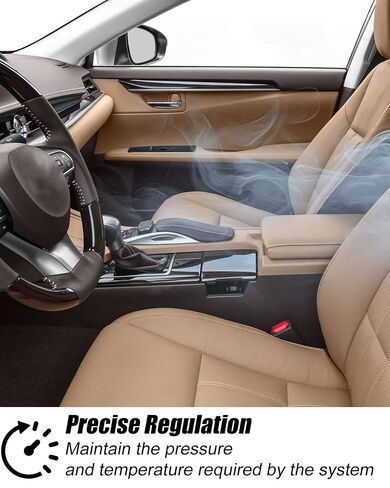 مستشعر تدفق ضاغط تكييف الهواء 926-818 مع حلقة كبس تناسب لكزس ES350 GS200t GS350 GS450h RX350 RX450h Scion tC Toyota Avalon Camry Highlander RAV4 Sienna 2009-2019 in Kuwait