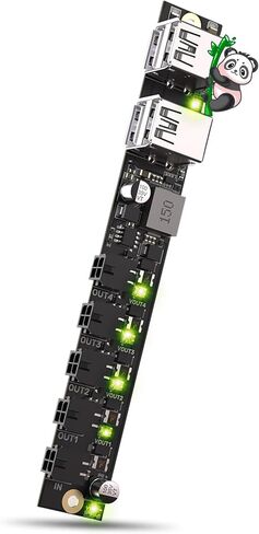 BIGTREETECH Panda Branch Power Expansion Board for Bambu-Lab P1S/P1P/X1C/X1E/A1/A1 Mini 3D Printers, Powering Panda Touch/Panda Knomi/USB Fans/USB Light Strips/AMS/AMS Lite in Kuwait