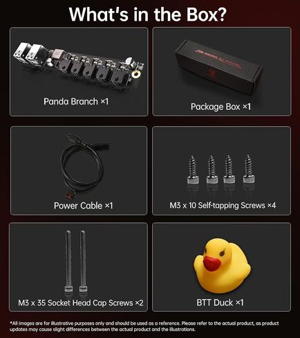BIGTREETECH Panda Branch Power Expansion Board for Bambu-Lab P1S/P1P/X1C/X1E/A1/A1 Mini 3D Printers, Powering Panda Touch/Panda Knomi/USB Fans/USB Light Strips/AMS/AMS Lite in Kuwait