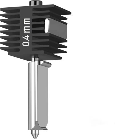 مجموعة فوهات الطابعة ثلاثية الأبعاد Bamboo A1 Mini/A1/A2L 0.4، مجموعة نهاية ساخنة لرأس الطباعة Hotend ترقية درجة الحرارة العالية 0.4 مم فوهات فولاذية صلبة بديلة لملحقات الطابعة ثلاثية الأبعاد Bambu Lab (قطعة واحدة) in Kuwait