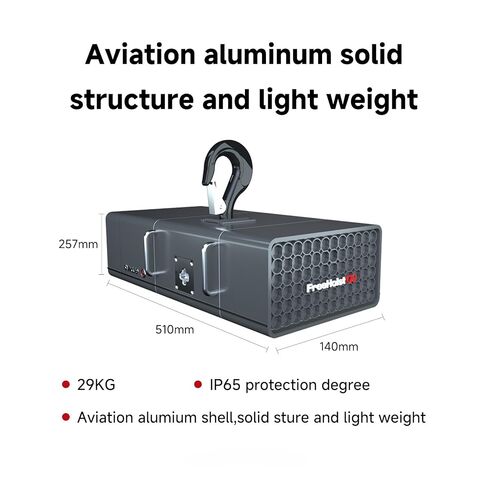 Mode FreeHoist 1 Ton Electric Chain Hoist & Battery Powered Hoist, 2200lbs Cordless Electric Hoist Winch, 110V Stage Chain Hoist, WiFi APP Multi-Control for Stage, Theater & Event Production in Kuwait
