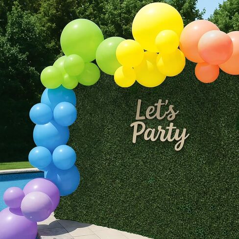 Reusable PVC Balloon Arch Kit, 28-Piece | Adjustable Balloon Arch Frame Stand, Durable PVC Construction, For Birthday Parties, Weddings, Baby Showers, Graduations in Kuwait