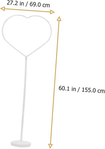 ABOOFAN Balloon Column Stand Kit with Reusable Acrylic Balloon Holder and Connectors for Party Wedding Christmas Decorations 61.02X27.16X7.87In in Kuwait