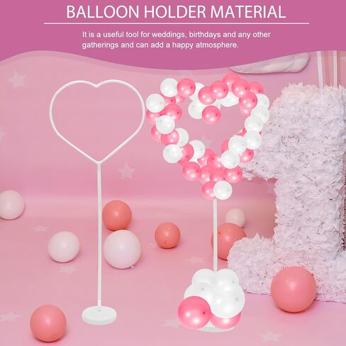 ABOOFAN Balloon Column Stand Kit with Reusable Acrylic Balloon Holder and Connectors for Party Wedding Christmas Decorations 61.02X27.16X7.87In in Kuwait