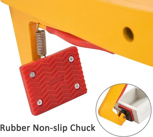 2646 lbs Granite Slab Lifting Clamp with Adjustable Wide Jaw : 17-43 in, Granite Carrying Scissor Clamp for Marble & Concrete Blocks Slate Sheets Curb Stones, Plate Lifting Tool (2646 lbs & 17-43 in) in Kuwait