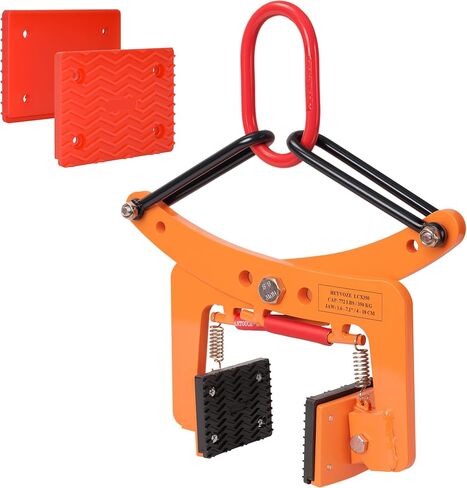 860 lbs Granite Slab Lifting Clamp, 1.2–3.4 in Opening A-Type Stone Lifting Clamp, for Stable Handling of Granite, Marble, and Concrete Slabs in Kuwait