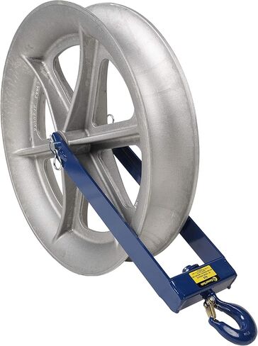 Hook Type Sheaves - Heavy Duty Cable Guide with 24" Diameter & 4,000 LB Capacity - 424 in Kuwait