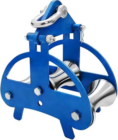 Heavy-Duty Steel Cable Puller Sheave, Industrial Pulley for Large-Scale Cable Laying, High-Load Smooth Wire Pulling Tool in Kuwait