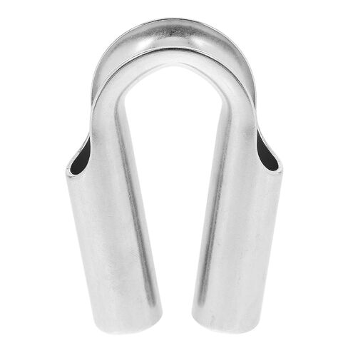 Stainless Steel Rigging Thimble for Wire Rope and Towing Cable, Heavy Duty Wire Rope Tube Thimble with Easy Installation and Versatile Applications for Marine and Electrical in Kuwait