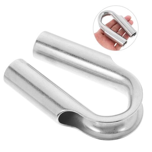 Stainless Steel Rigging Thimble for Wire Rope and Towing Cable, Heavy Duty Wire Rope Tube Thimble with Easy Installation and Versatile Applications for Marine and Electrical in Kuwait