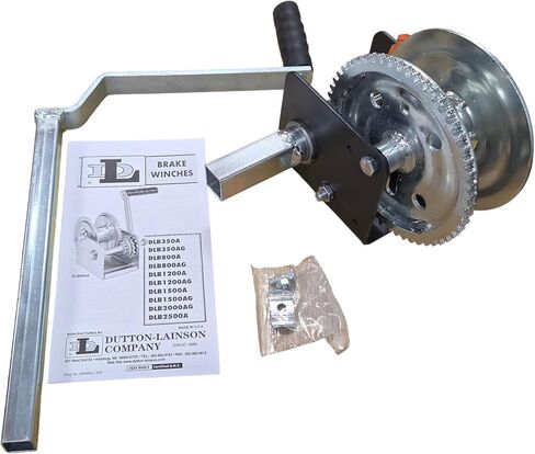 Goshen ختم اليد اليمنى DLB1200A المنبثقة خيمة العربة نظام رفع ونش مع مقبض كرنك in Kuwait